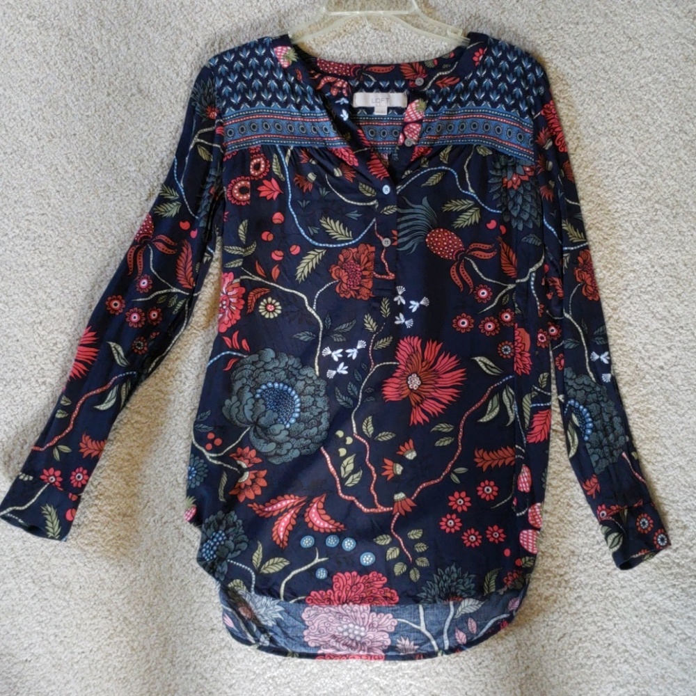 Loft Floral Shirt